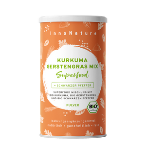 Bio Kurkuma Gerstengras Mix Superfood - 450g