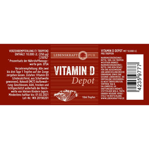Vitamin D Depot 10.000 I.E. Tropfen - 10ml