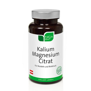 Kalium Magnesium Citrat - 60 Kapseln