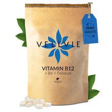 Vitamin B12 + B6 + Folsäure Tabletten Nachfüllpaket - 180 Stück