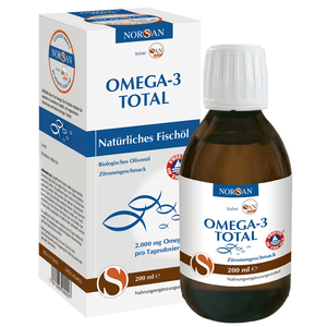 Omega-3 Total Öl (Zitrone) - 200ml