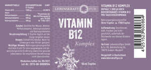 Vitamin B12 Komplex Tropfen - 50ml